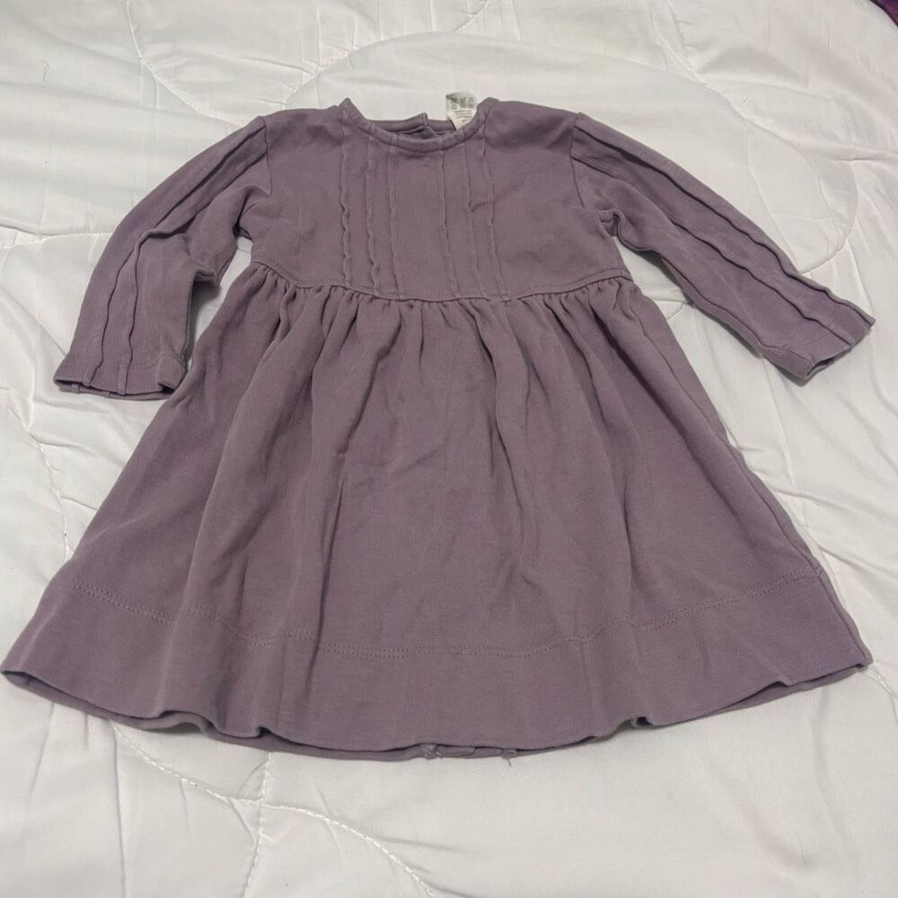 Kate Quinn Purple Kids Casual Dress